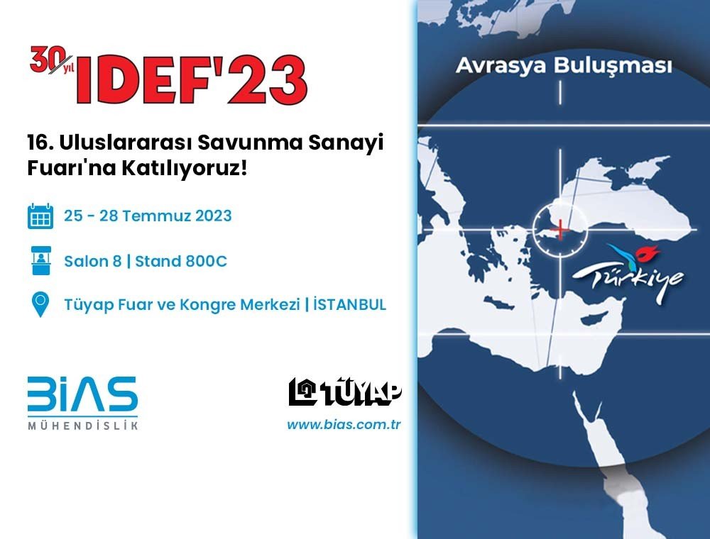 We are attending IDEF'23 16th International Defense Industry Fair!