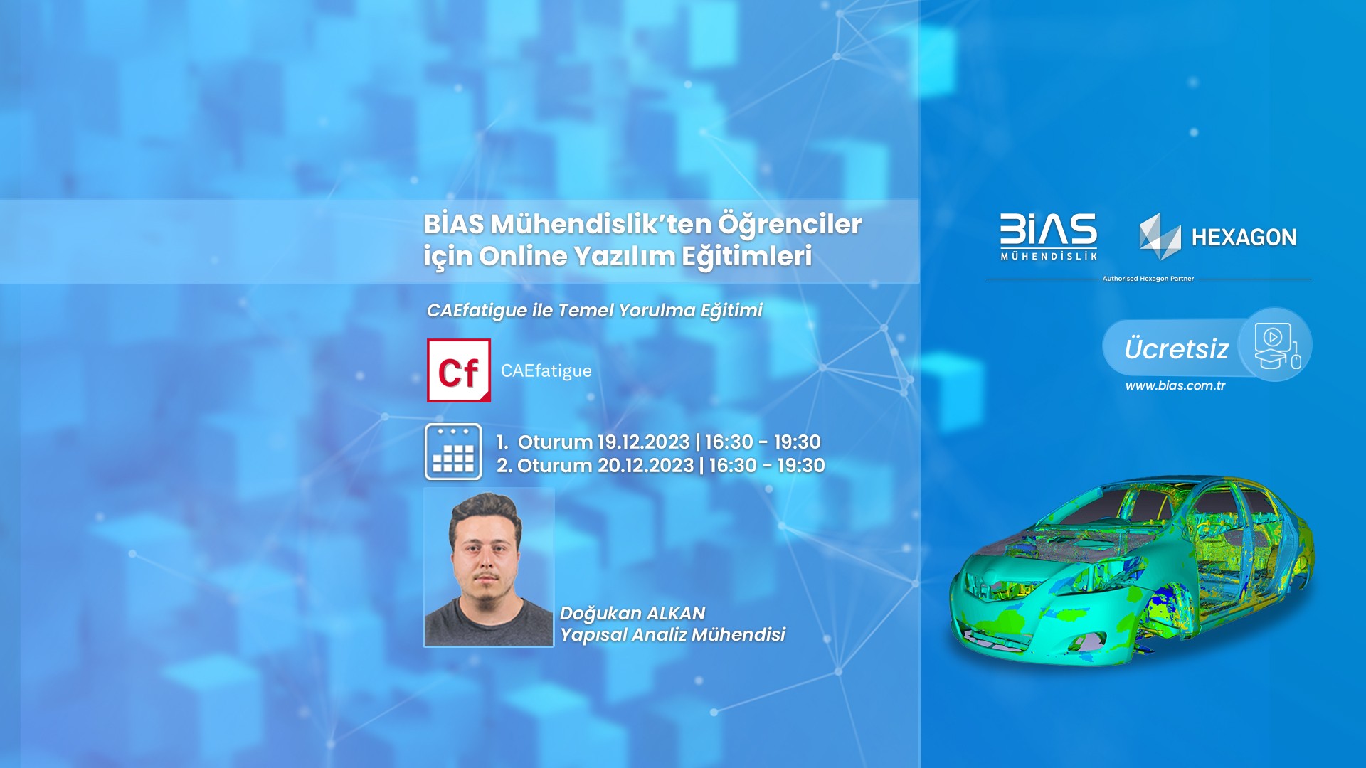 CAEfatigue ile Temel Yorulma Eğitimi