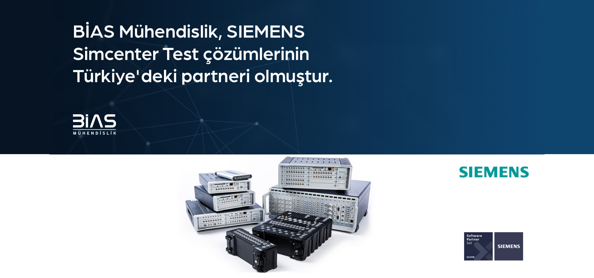 BİAS Mühendislik, Siemens Simcenter Test Çözümlerinin Türkiye Partneri Oldu