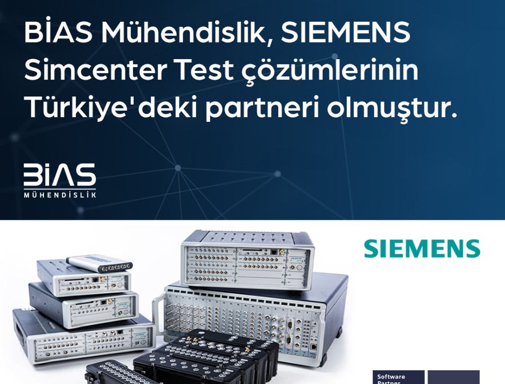 Siemens Simcenter Test Türkiye Partnerliği Basında